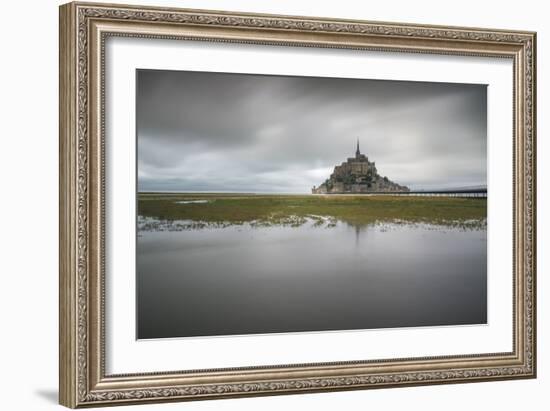 Mont-St-Michel, UNESCO World Heritage Site, Normandy, France, Europe-Francesco Vaninetti-Framed Photographic Print