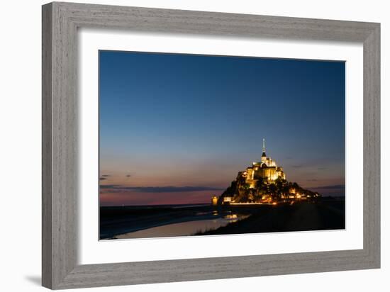 Mont St Michel-Charles Bowman-Framed Photographic Print