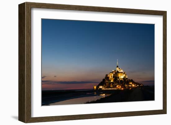 Mont St Michel-Charles Bowman-Framed Photographic Print