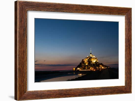 Mont St Michel-Charles Bowman-Framed Photographic Print