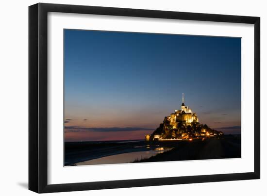 Mont St Michel-Charles Bowman-Framed Photographic Print