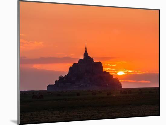 Mont St Michel-Charles Bowman-Mounted Photographic Print