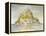 Mont St Michel-Marilyn Dunlap-Framed Stretched Canvas