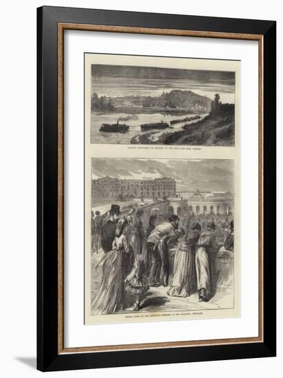 Mont Valerien, Communist Prisoners at Versailles-Charles Auguste Loye-Framed Giclee Print