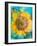 Montage of a Sunflower, Composing-Alaya Gadeh-Framed Photographic Print