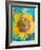 Montage of a Sunflower, Composing-Alaya Gadeh-Framed Photographic Print