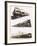 Montage of Us Trains-John S. Smith-Framed Giclee Print