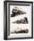 Montage of Us Trains-John S. Smith-Framed Giclee Print