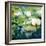 Montage of White Water Lilies-Alaya Gadeh-Framed Photographic Print