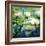 Montage of White Water Lilies-Alaya Gadeh-Framed Photographic Print