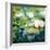 Montage of White Water Lilies-Alaya Gadeh-Framed Photographic Print