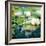 Montage of White Water Lilies-Alaya Gadeh-Framed Photographic Print