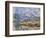 Montagne Sainte-Victoire, 1890-95-Paul Cézanne-Framed Giclee Print