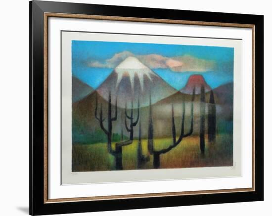 Montagnes mexicaines-Louis Toffoli-Framed Limited Edition