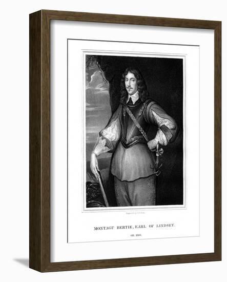 Montagu Bertie, 2nd Earl of Lindsey-TA Dean-Framed Giclee Print