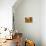 Montalcino, Basket Seller and Wall, Tuscany, Italy-Walter Bibikow-Photographic Print displayed on a wall