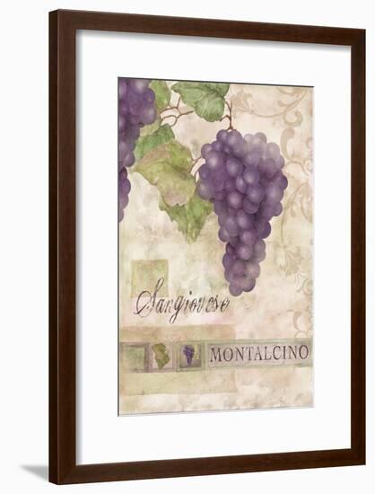 Montalcino Sangiovese 2-Maria Trad-Framed Premium Giclee Print