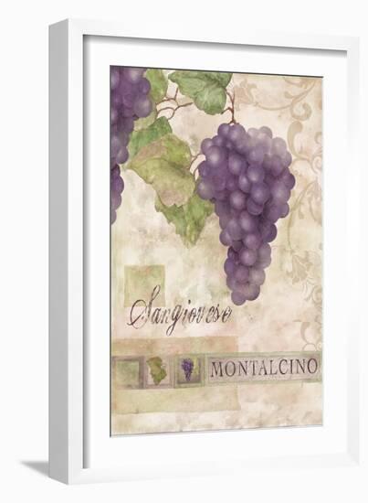 Montalcino Sangiovese 2-Maria Trad-Framed Premium Giclee Print