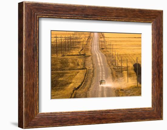 Montana Backroad-Jason Savage-Framed Art Print