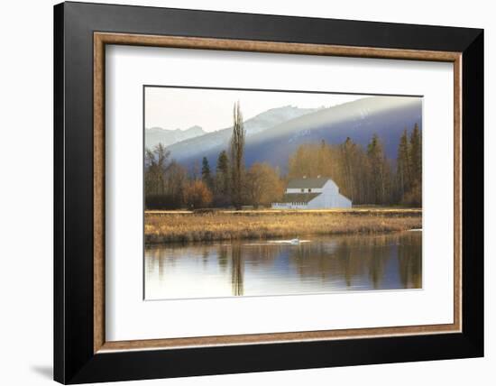 Montana Barn-Jason Savage-Framed Art Print