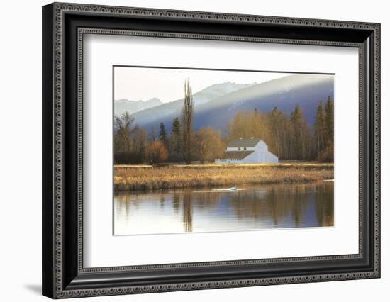 Montana Barn-Jason Savage-Framed Art Print