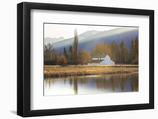 Montana Barn-Jason Savage-Framed Art Print