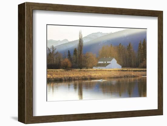 Montana Barn-Jason Savage-Framed Art Print