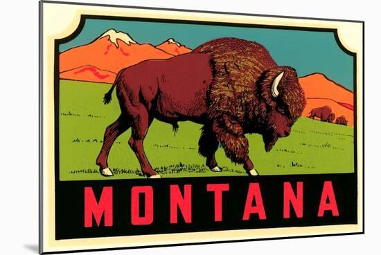 Montana Decal-null-Mounted Premium Giclee Print