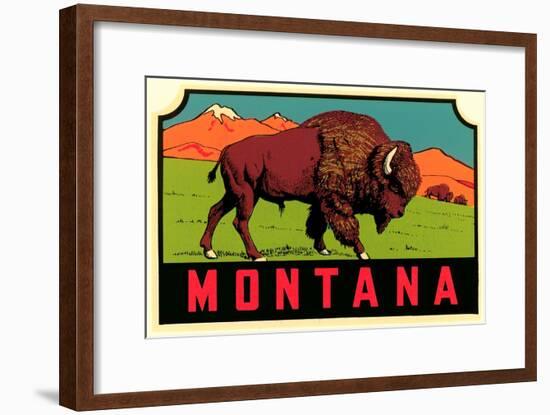 Montana Decal-null-Framed Premium Giclee Print