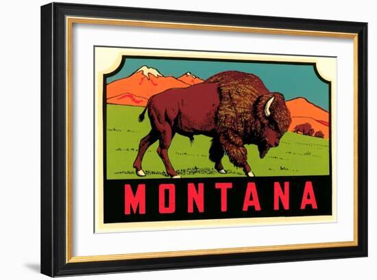 Montana Decal-null-Framed Art Print