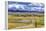 Montana Farm (Watercolor)-Galloimages Online-Framed Premier Image Canvas