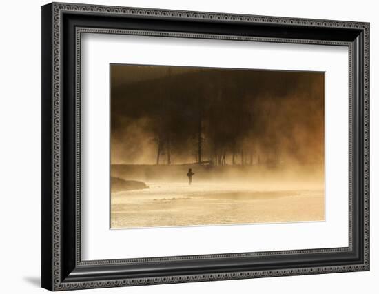 Montana Fly Fishing-Jason Savage-Framed Art Print