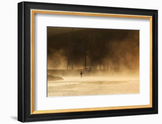 Montana Fly Fishing-Jason Savage-Framed Art Print