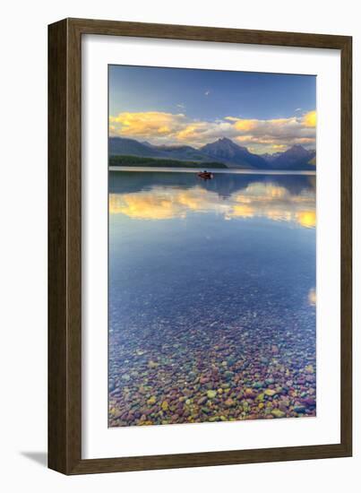 Montana, Glacier National Park. Lake Macdonald Landscape-Jaynes Gallery-Framed Photographic Print