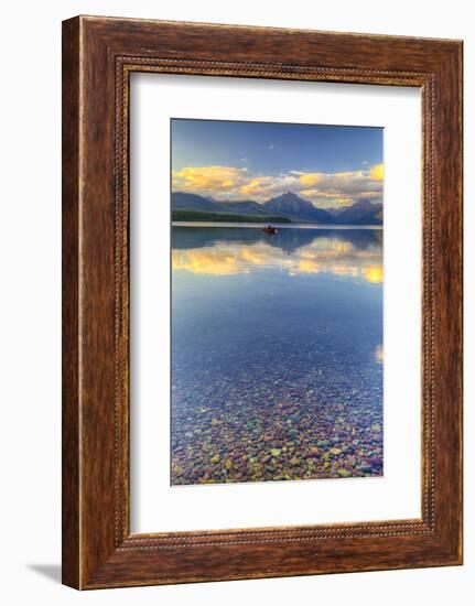 Montana, Glacier National Park. Lake Macdonald Landscape-Jaynes Gallery-Framed Photographic Print