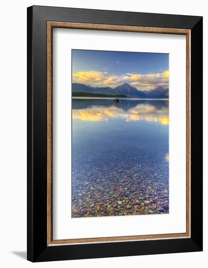 Montana, Glacier National Park. Lake Macdonald Landscape-Jaynes Gallery-Framed Photographic Print