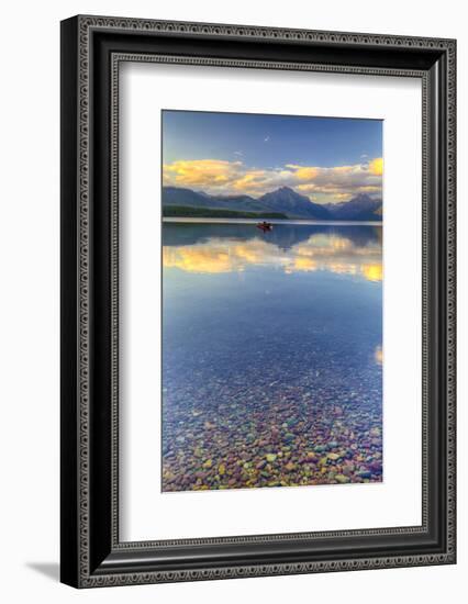 Montana, Glacier National Park. Lake Macdonald Landscape-Jaynes Gallery-Framed Photographic Print