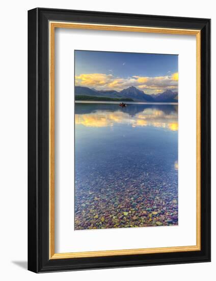 Montana, Glacier National Park. Lake Macdonald Landscape-Jaynes Gallery-Framed Photographic Print