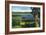 Montana - Panoramic View of Flathead Lake in the Flathead National Forest, c.1922-Lantern Press-Framed Art Print