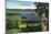 Montana - Panoramic View of Flathead Lake in the Flathead National Forest, c.1922-Lantern Press-Mounted Art Print