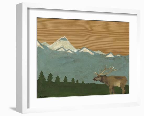 Montana Sky #2-Vanna Lam-Framed Art Print