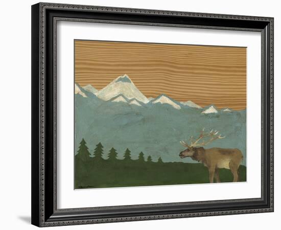 Montana Sky #2-Vanna Lam-Framed Art Print