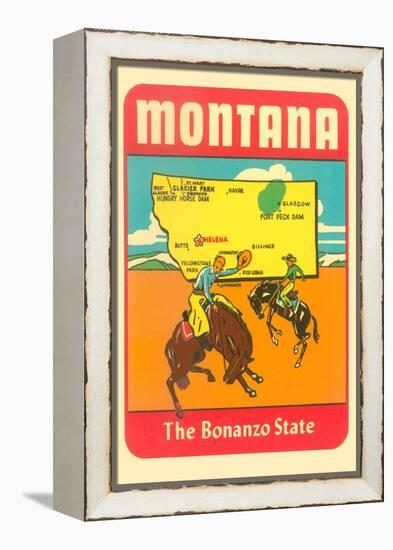 Montana, the Bonanza State-null-Framed Stretched Canvas