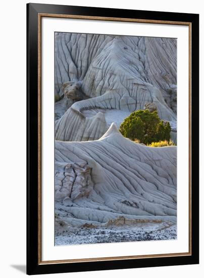 Montana. the Erosion Bed Badlands of Makoshika State Park-Judith Zimmerman-Framed Photographic Print