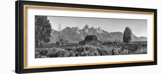 Montana View-Peter Adams-Framed Giclee Print