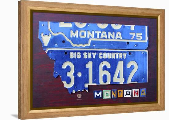 Montana-Design Turnpike-Framed Premier Image Canvas