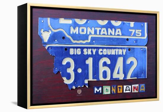 Montana-Design Turnpike-Framed Premier Image Canvas