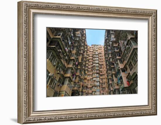 Montane Mansion in Quarry Bay, Hong Kong, China-Keren Su-Framed Photographic Print