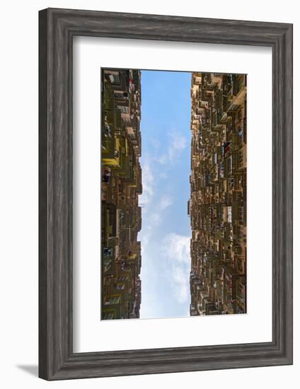 Montane Mansion in Quarry Bay, Hong Kong, China-Keren Su-Framed Photographic Print