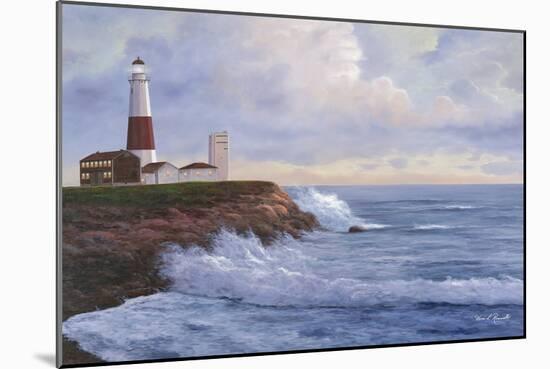 Montauk Lighthouse-Diane Romanello-Mounted Art Print